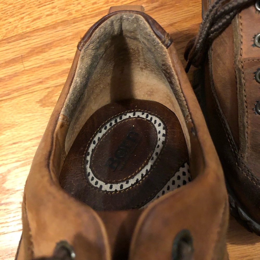 Born Bushveld Lace Up 2 Toned Brown Shoes Size 10.5 - Picture 7 of 10